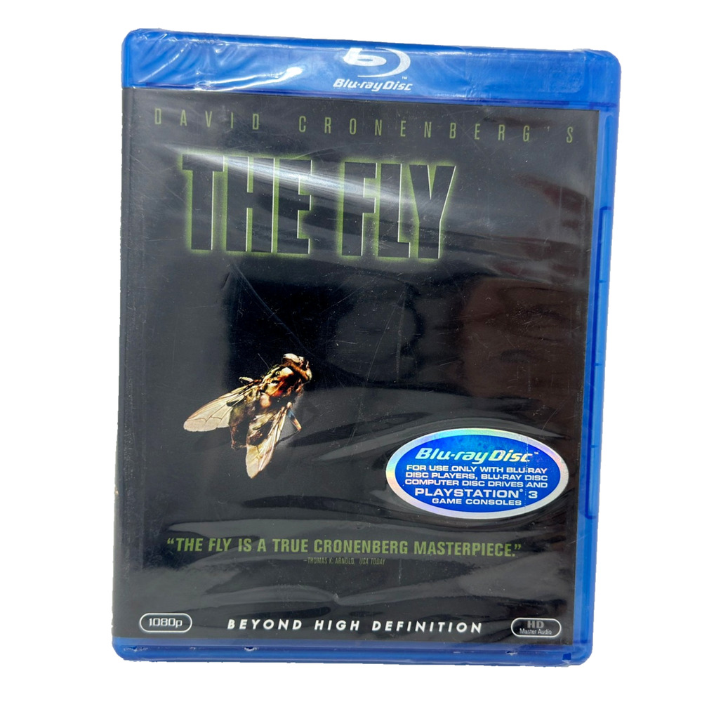 The Fly Blu-ray Disc 1080p New Sealed David Cronenberg Jeff Goldblum Geena Davis
